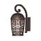 Designers Fountain Amherst 1775 in 1Light Burnt Umber Outdoor Wall Lantern  Dark Sky 97592-BU - alternate 1